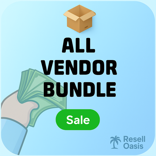 ALL VENDOR BUNDLE (ON SALE 50%)